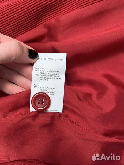 Вельветовый костюм Gerry Weber 34