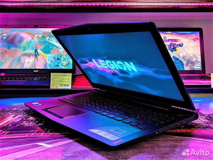Мощный игровой ноутбук Lenovo Legion i5/ GTX1050