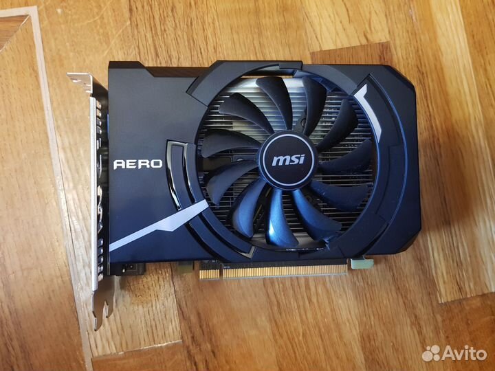 Видеокарта Radeon rx550 4gb