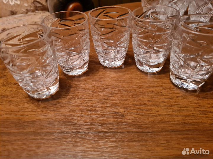 Стопки из хрусталя