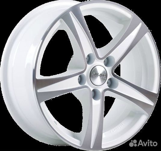 R15 5x112 6,5J ET43 D57,1 Скад Sakura алмаз-белый