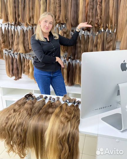 Детские, натуральные, славянские волосы