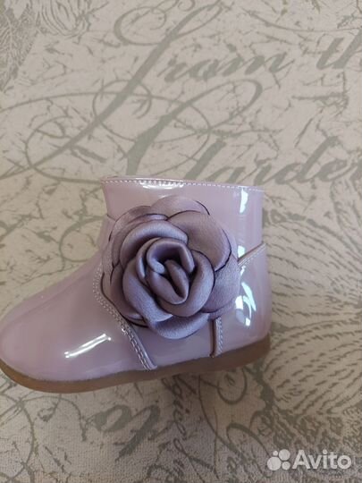 Ботинки демисезонные для девочки 15 размер