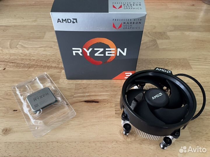 AMD Ryzen 3 2200G BOX версия Am4 Мощная графика