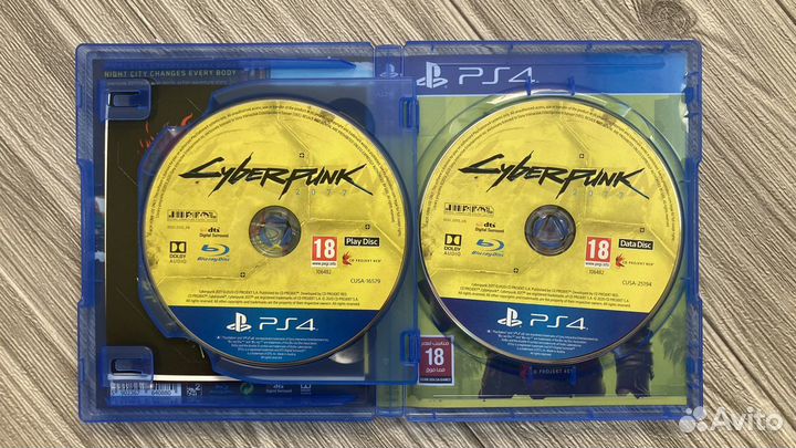 Cyberpunk 2077 Ps4 Ps5 диск лицензия