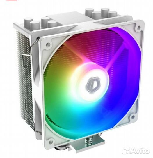 Мощный Кулер башенный 120мм amd/intell белый argb