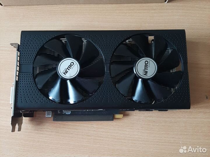 Видеокарта Sapphire rx580 8gb 2048sp