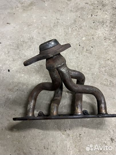 Honda jazz fit выпускной коллектор