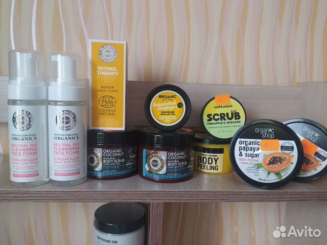 Скрабы для тела и лица, пенка для лица