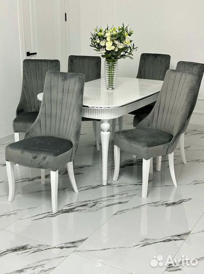 Стол, стулья набор. Доставка по всей России