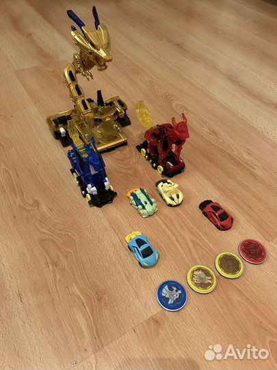 Дикие Скричеры Голден Дрэгон Игровой набор 3 в 1