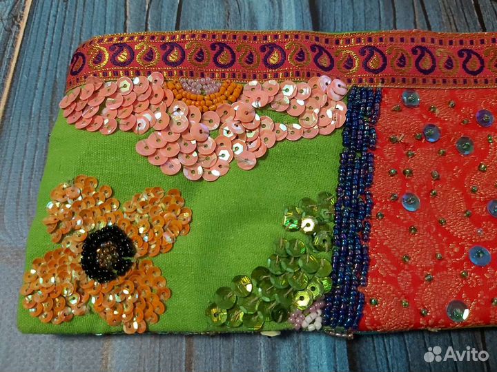 Клатч ручная работа