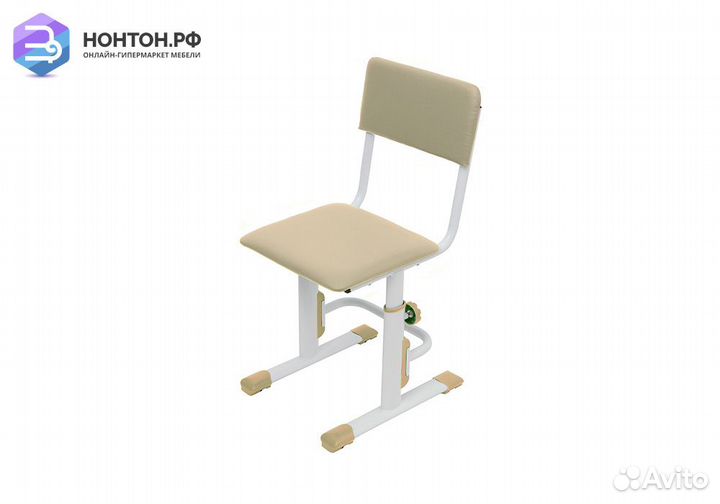 Стул регулируемый Polini kids City Smart S белый