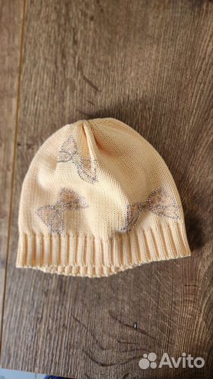 Шапка для девочки на годик