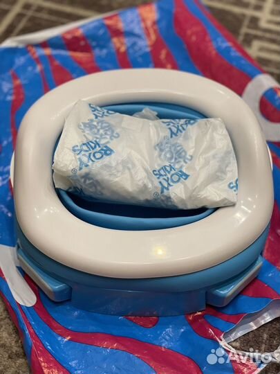 Складной дорожный горшок