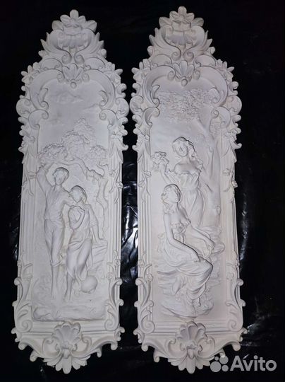 Панно гипсовое