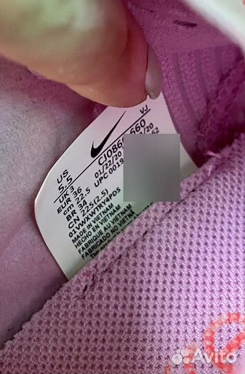 Оригинальные летние кроссовки Nike для девочки