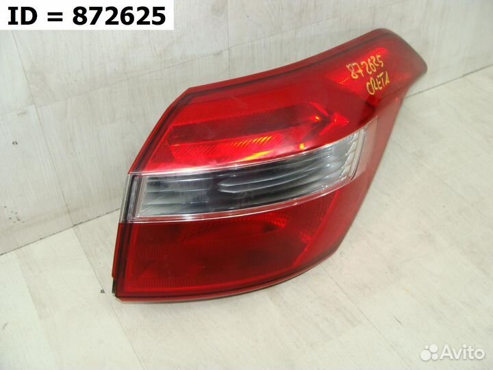Фонарь задний правый наружный Hyundai Creta