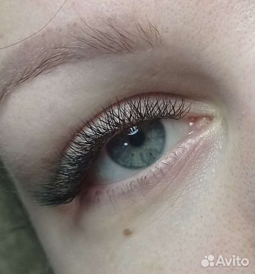 Наращивание ресниц на дому
