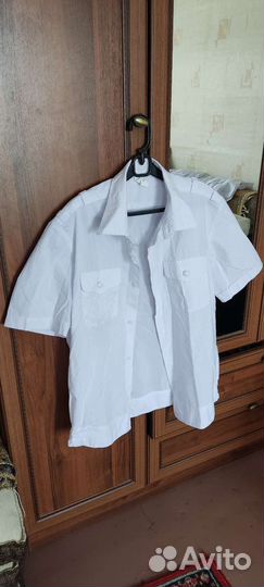 Мужская рубашка белая