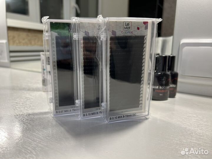 Материалы для наращивания ресниц Le mat