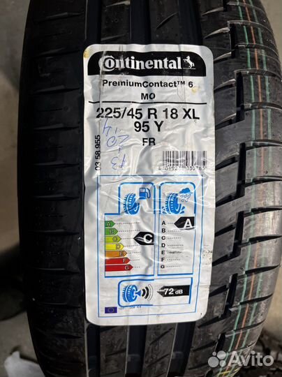 Continental PremiumContact 6 225/45 R18