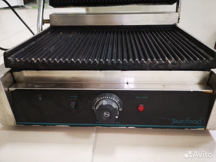 Гриль прижимной starfood panini