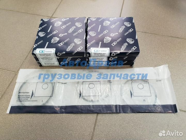 Кольца поршневые MAN L2000 M2000