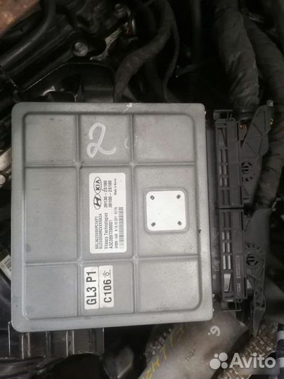 Блок управления климатом Kia K8 G4KN