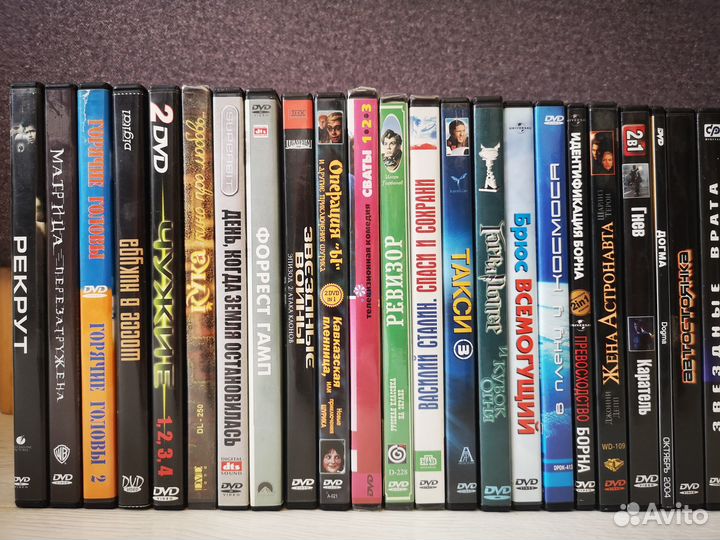 DVD диски с фильмами, много лицензионных