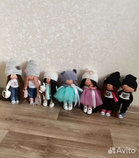 Текстильная кукла Тильда