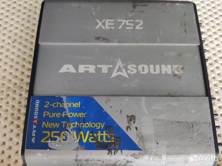 Усилитель 2х канальный Art Sound XE 752