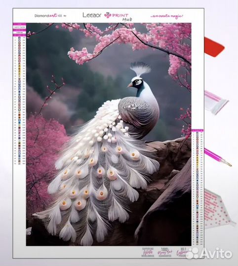 Алмазная мозаика 30*40см без подрамника