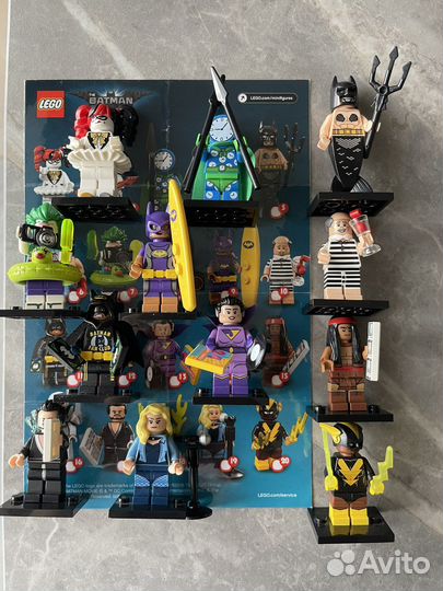 Lego minifigures batman movie