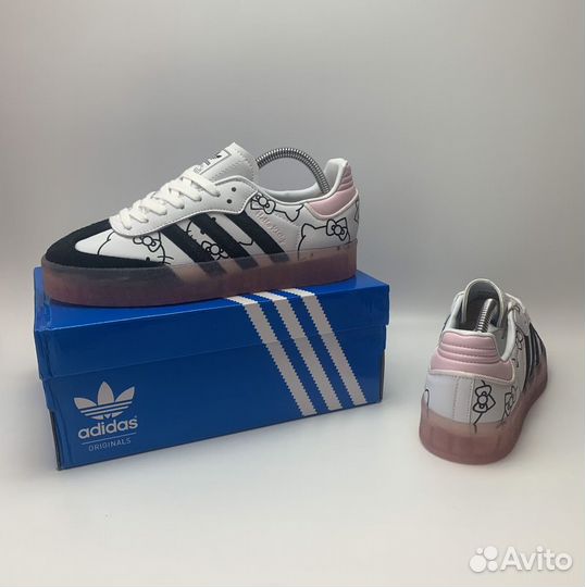 Кроссовки Adidas Samba Hello Kitty