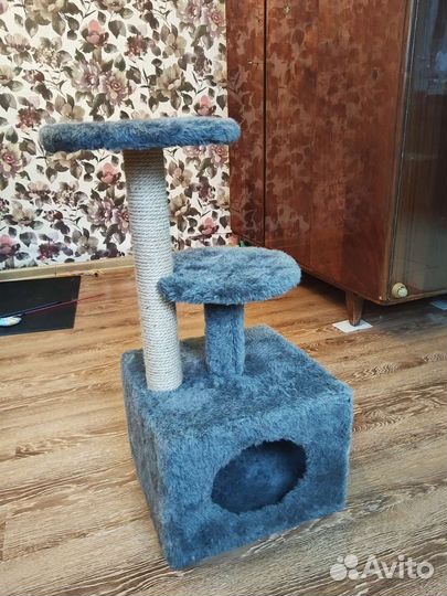 Когтеточка домик для кошки