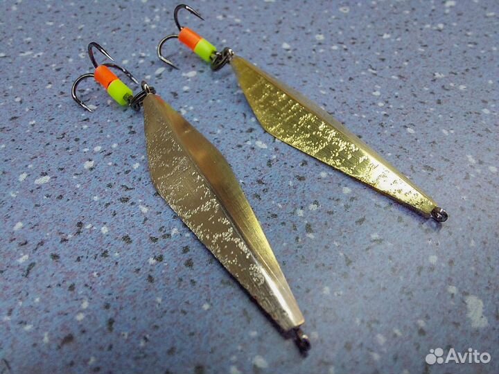 Зимние блесны ручной работы на окуня. Набор
