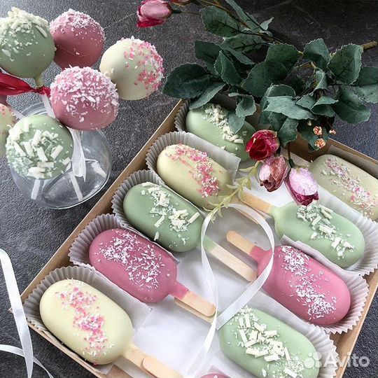 Эскимо и бананы в шоколаде