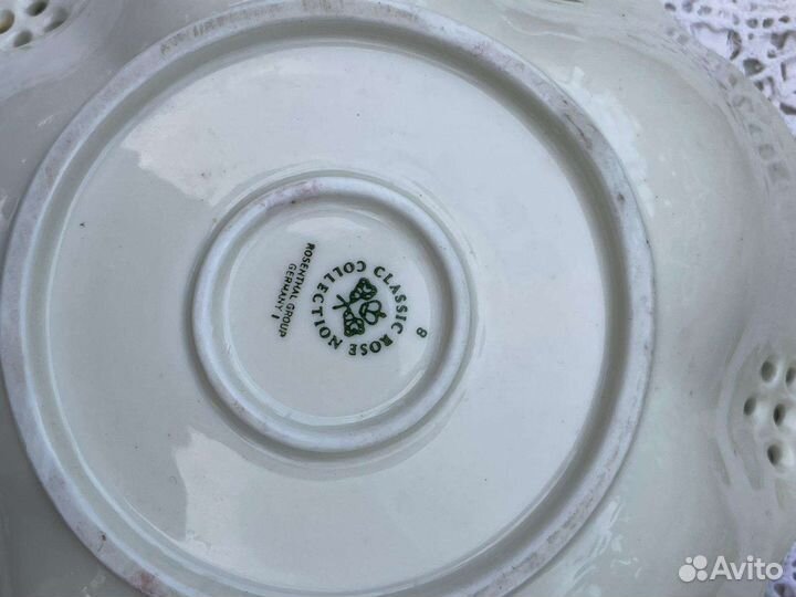 Сухарница фарфор,Розенталь,Германия