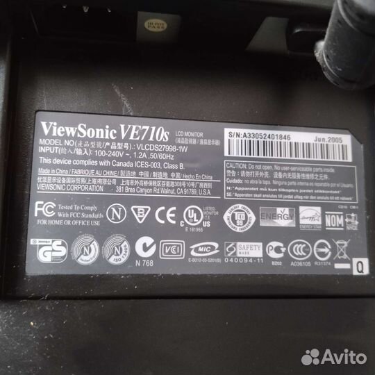 Монитор Viewsonic