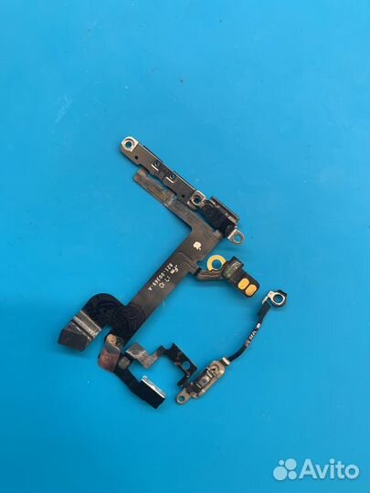 Шлейф кнопки включения и громкости на iPhone se
