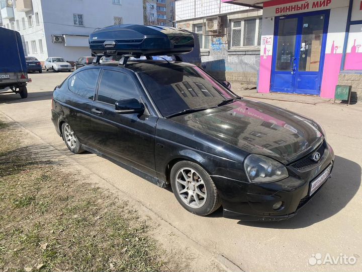 Багажник бокс на крышу Лада Приора купе(2010-15)