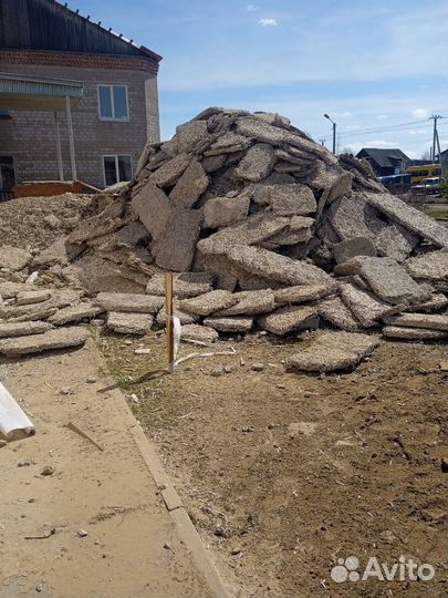 Строительный мусор бесплатно