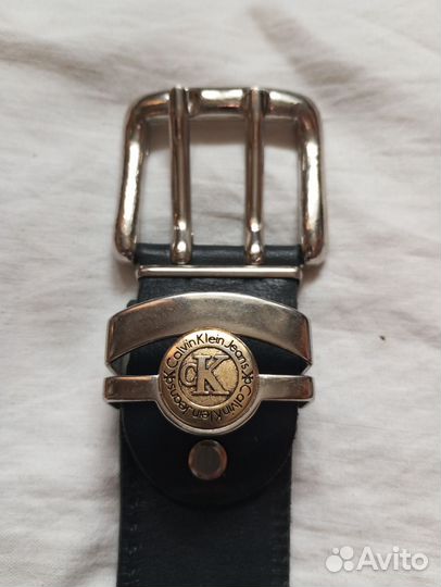 Ремень мужской Calvin Klein кожаный