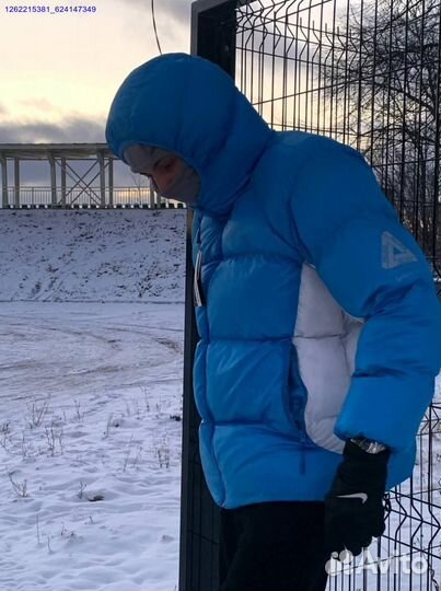 Пуховик Pаlaсe реrtех frоst balаclаvа puffa blue (Арт.61723)