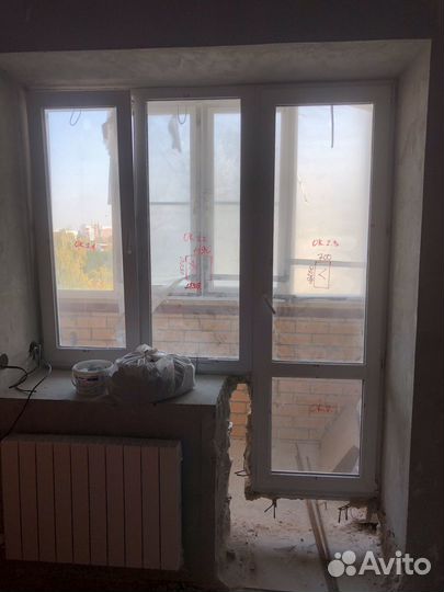 Окна и двери пвх бу