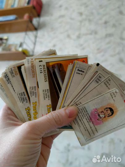 Вкладыши от жвачек