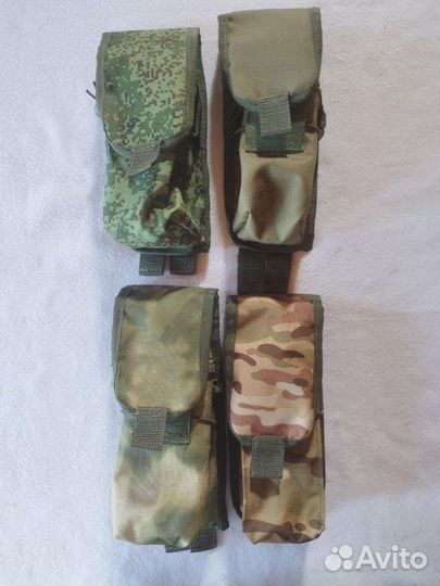 Подсумки под 2 магазина ак Кордура, Молли мох