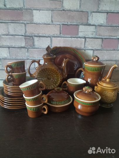 Кофейный сервиз керамика СССР