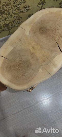 Слэб дерева и спилы